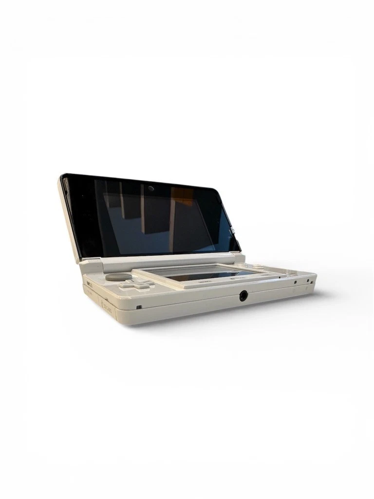 Nintendo 3DS Konsole Weiß – geprüft – inkl. Spiel (Mario Kart)