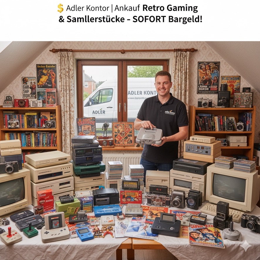 Adler Kontor Geschäft in Clausthal-Zellerfeld – Ankauf von Sammlerstücken