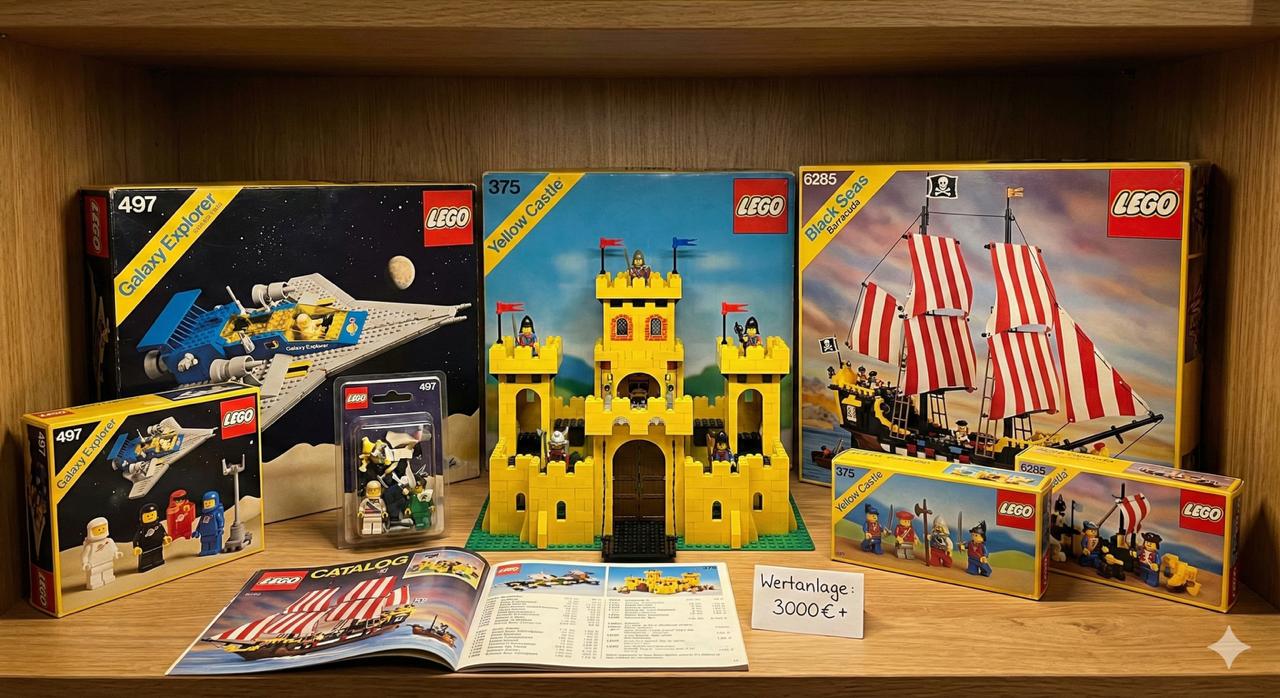 Vintage LEGO Sets als Wertanlage – alte Bausätze und Sammler-Editionen