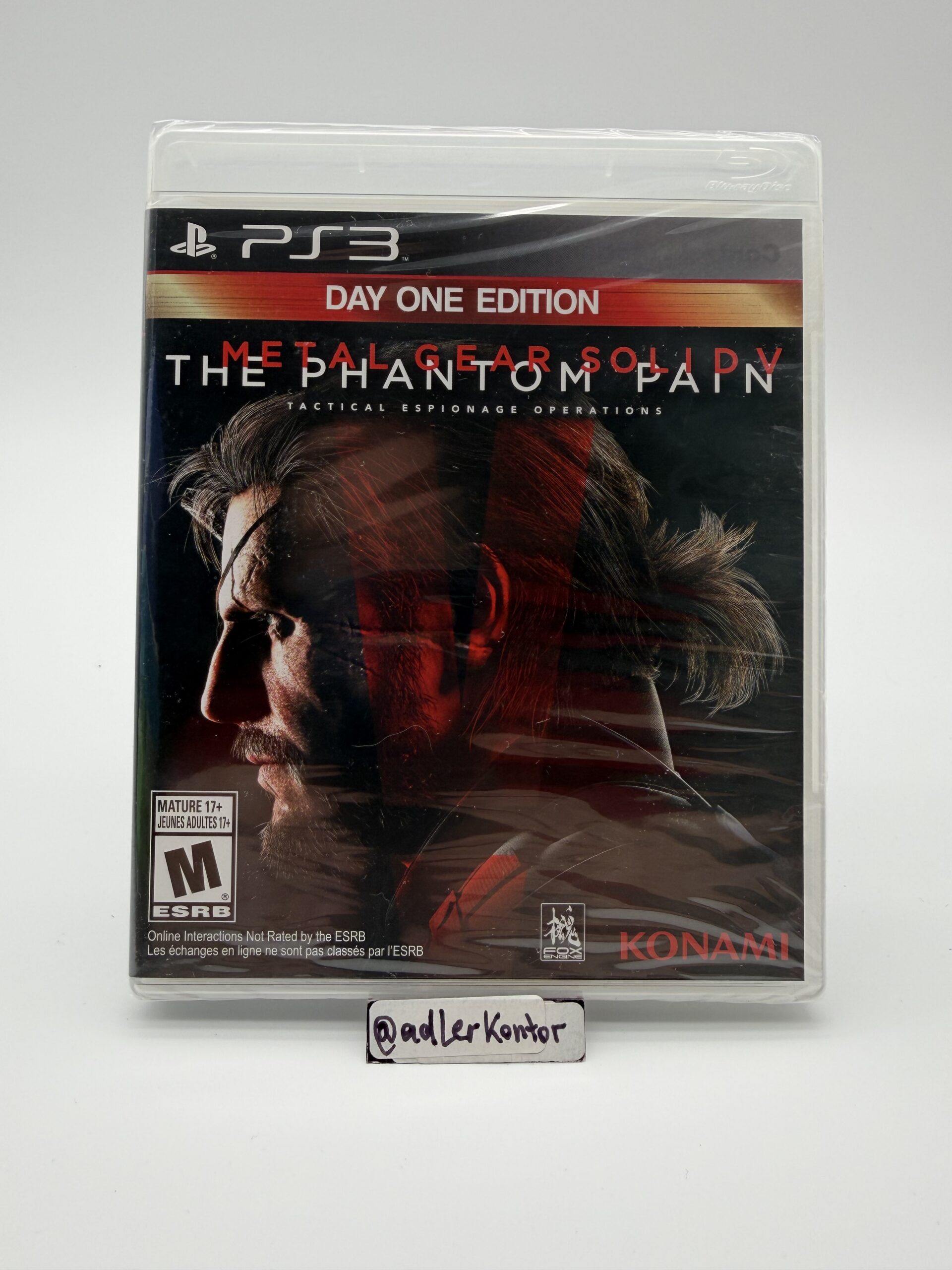 Metal Gear Solid V Phantom Pain Day One Edition PS3 US NTSC NEU SEALED