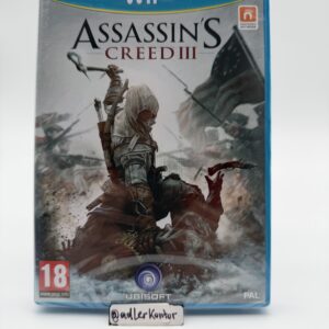 Assassins Creed III Nintendo Wii U NEU versiegelt Ubisoft PAL