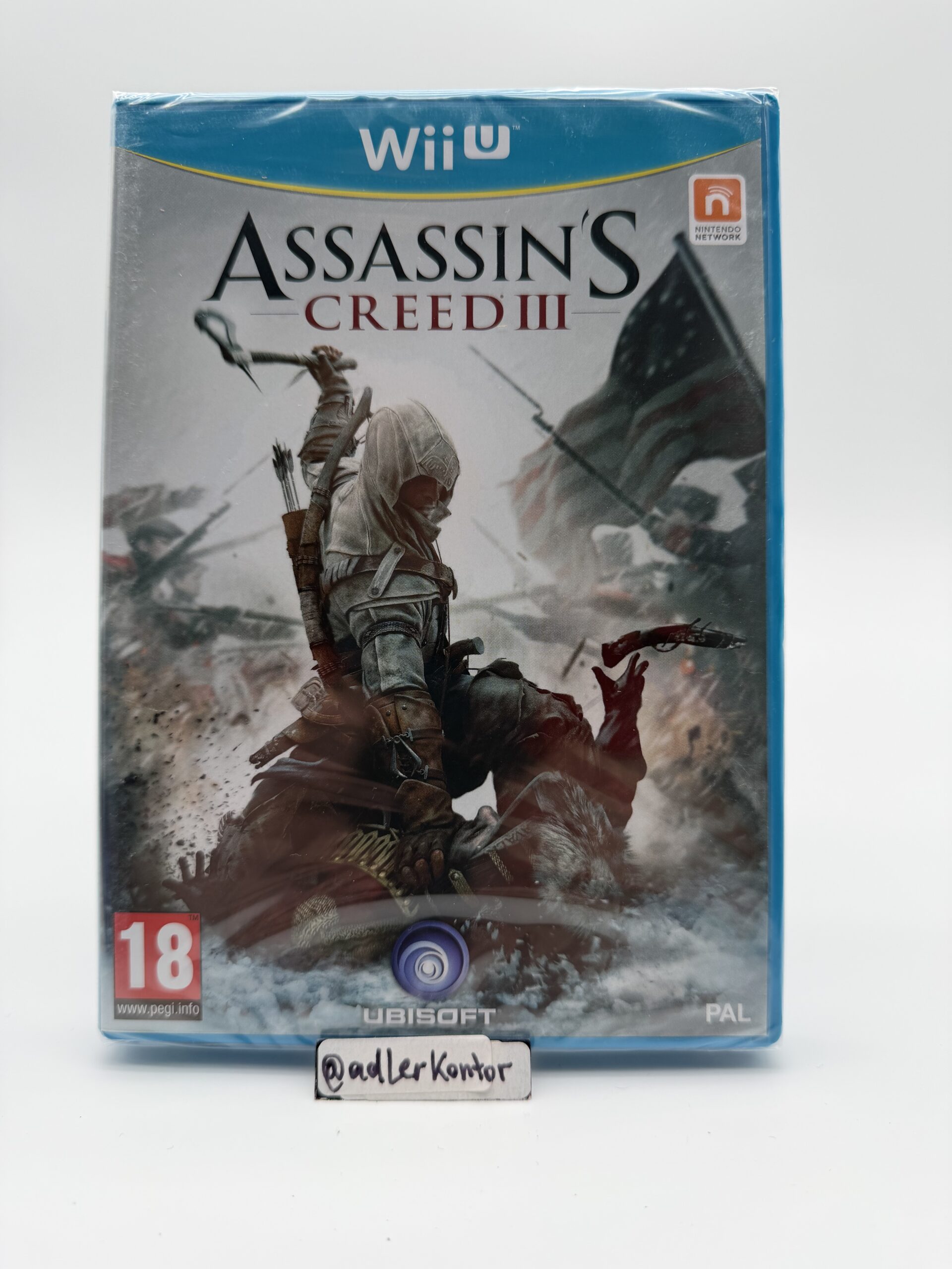 Assassins Creed III Nintendo Wii U NEU versiegelt Ubisoft PAL