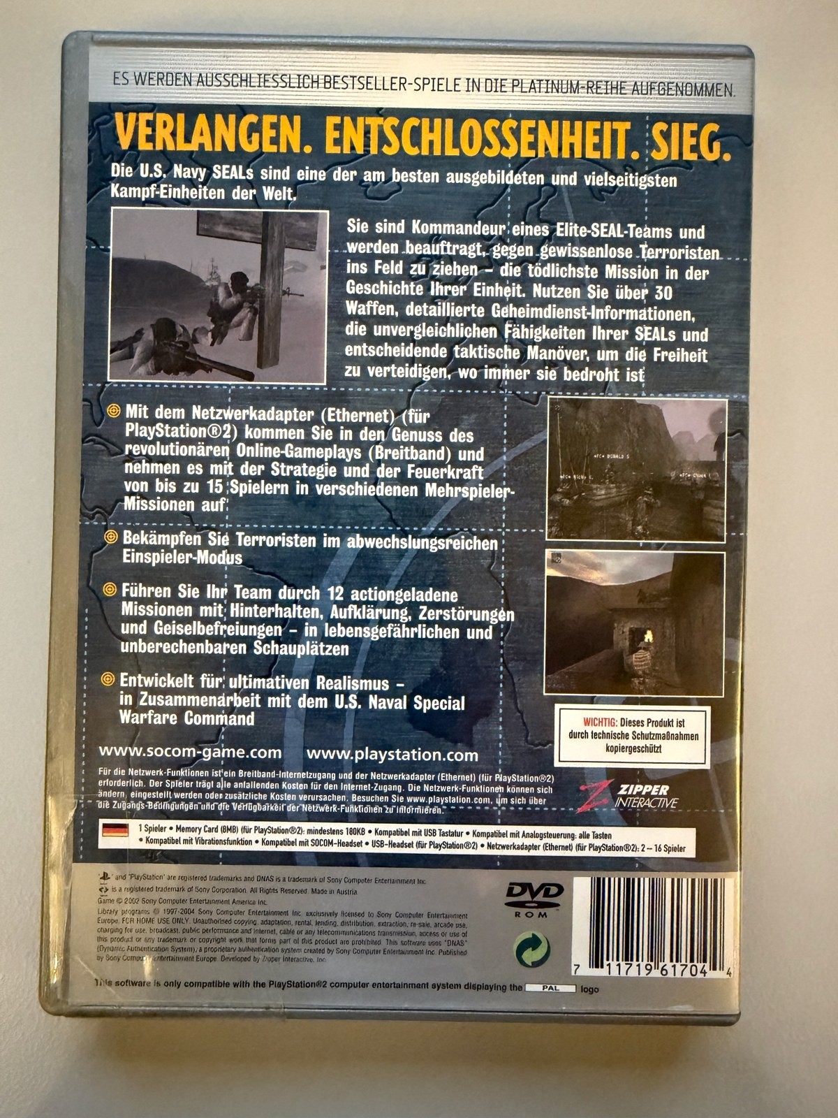 SOCOM US Navy SEALs Platinum – PlayStation 2 – Bild 2