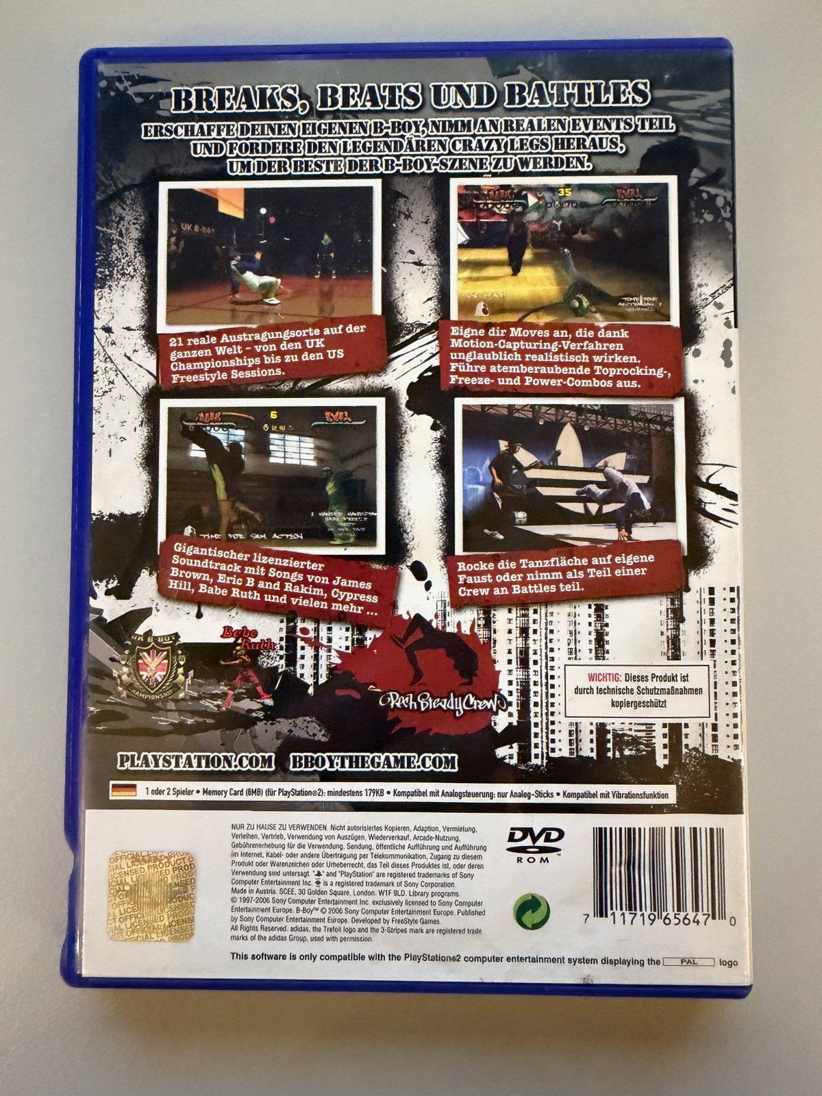 B-Boy – PlayStation 2 – Bild 2