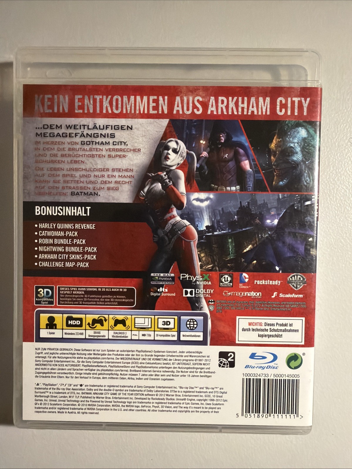 Batman: Arkham City – Game of the Year Edition – PlayStation 3 – Bild 2