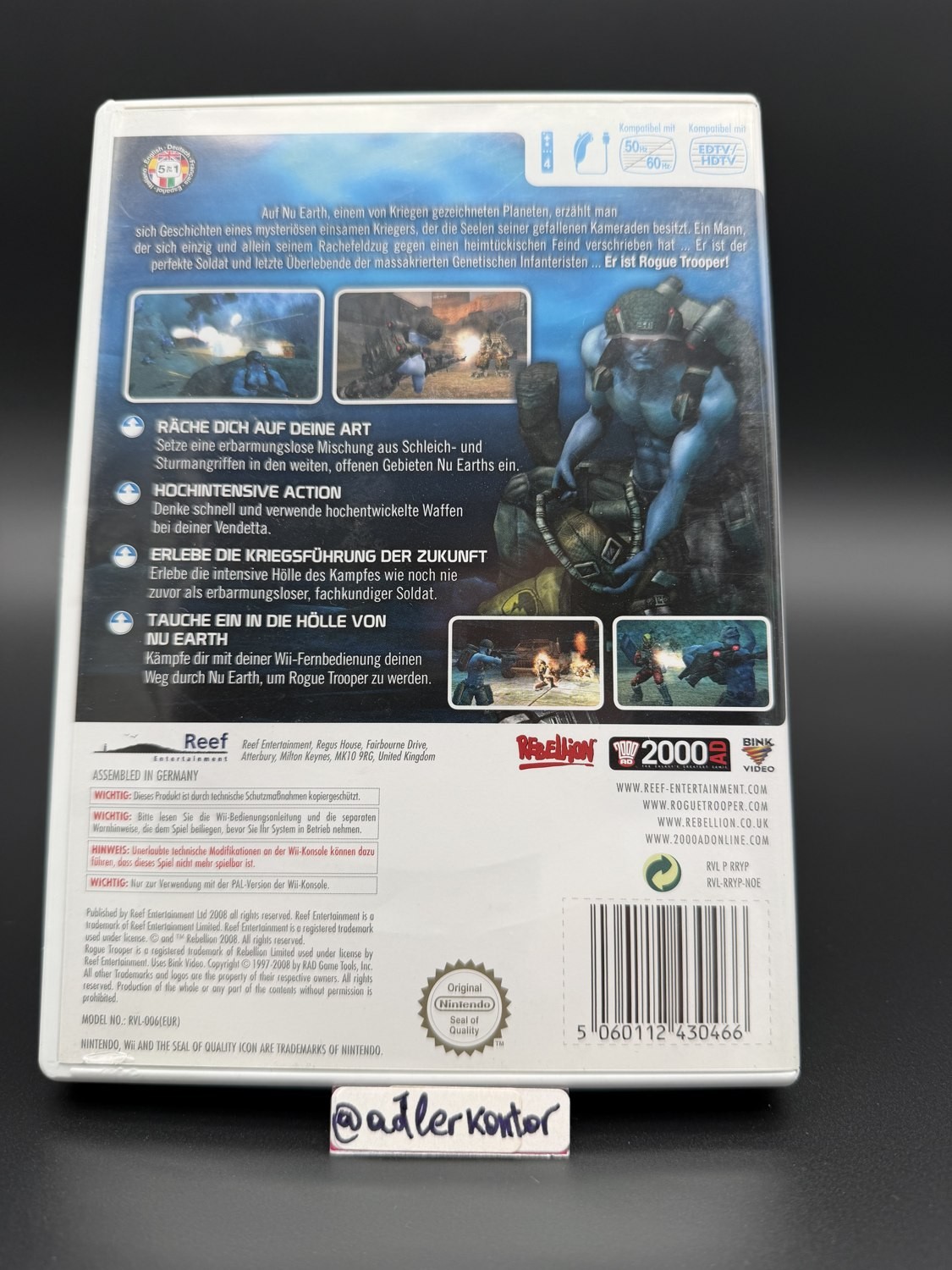 Rogue Trooper Quartz Zone Massacre – Nintendo Wii – Bild 2