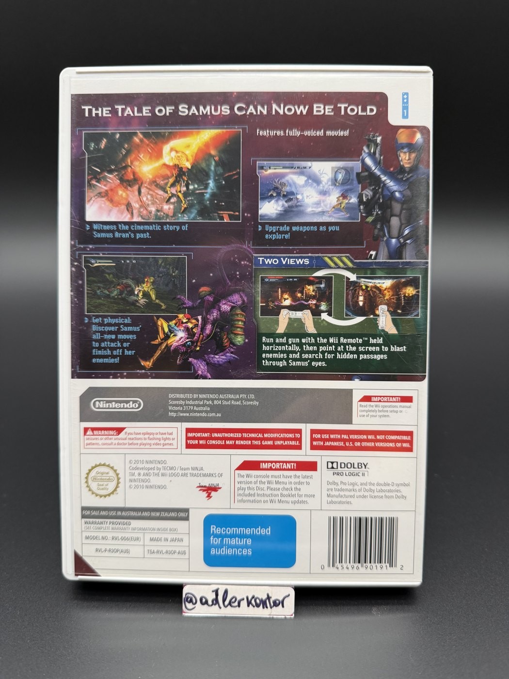 Metroid Other M – Nintendo Wii – Bild 2
