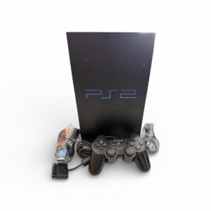 PS2 Fat Konsole Schwarz – PlayStation 2