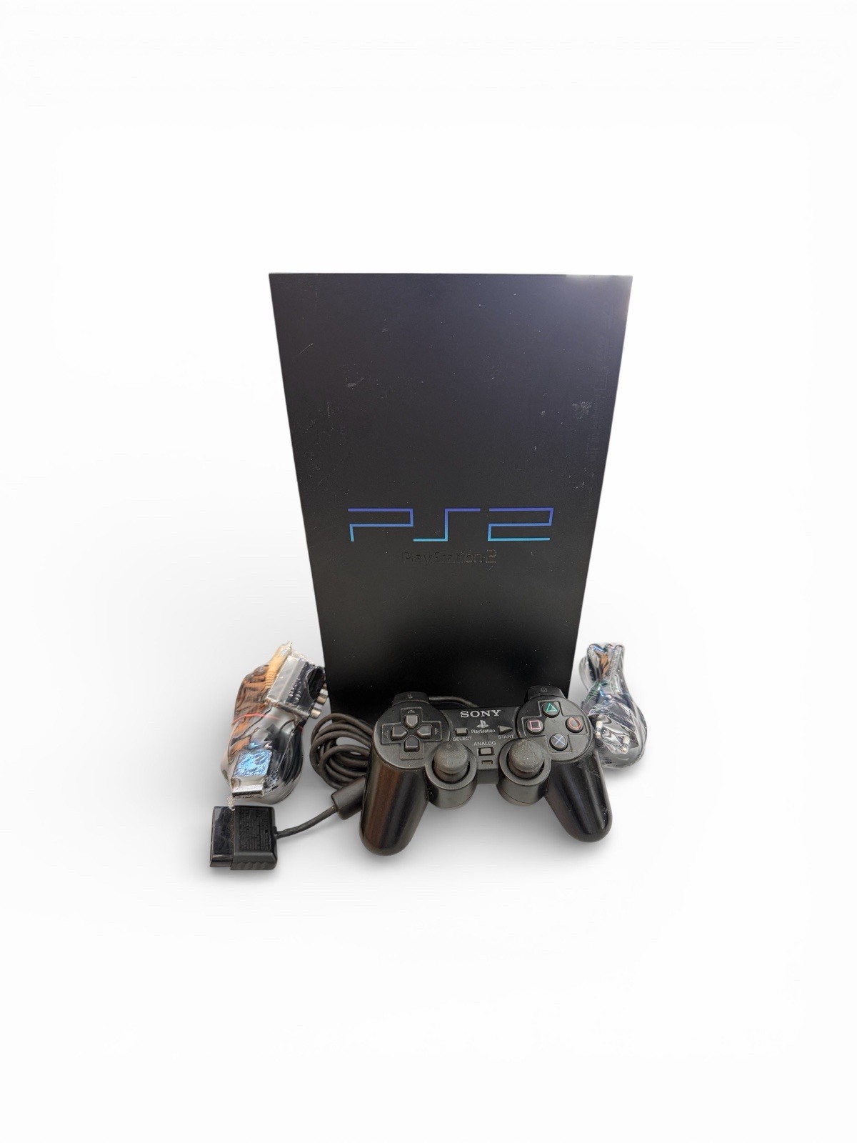 PS2 Fat Konsole Schwarz – PlayStation 2