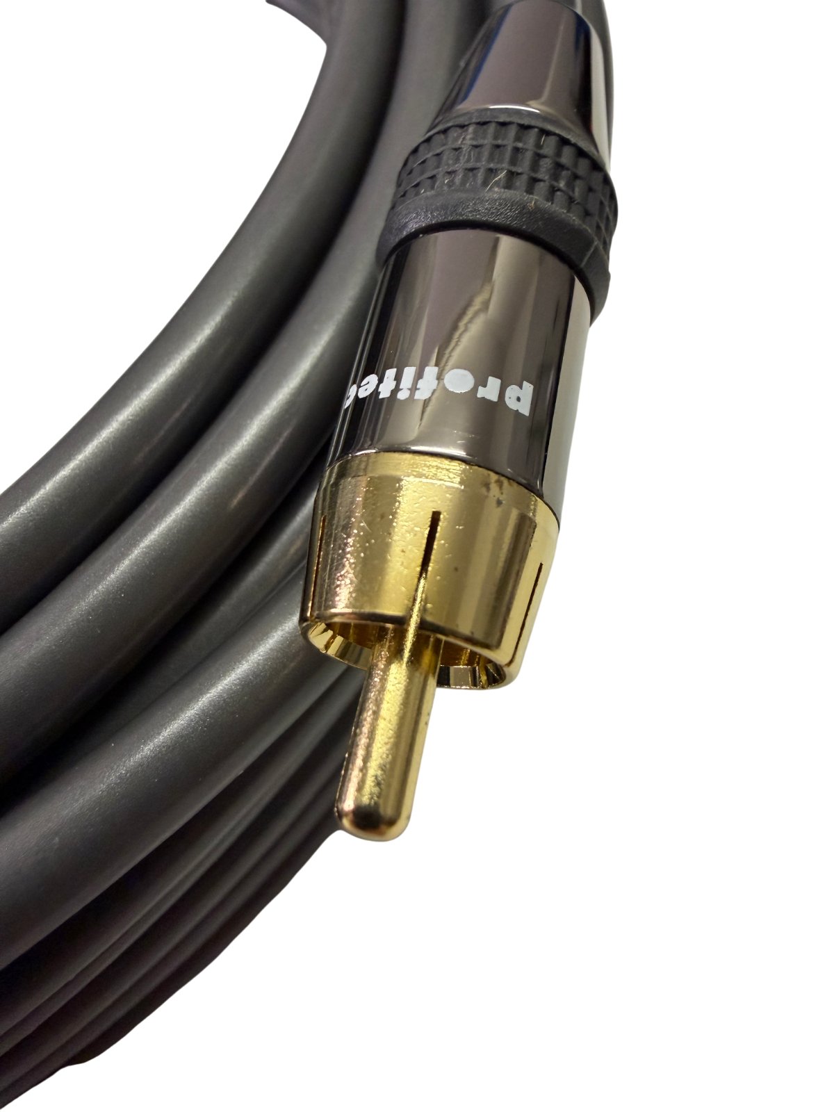 High End Cinch Kabel 15m – RCA Audio Kabel, vergoldete Stecker, OFC, ProfiTec – Bild 3