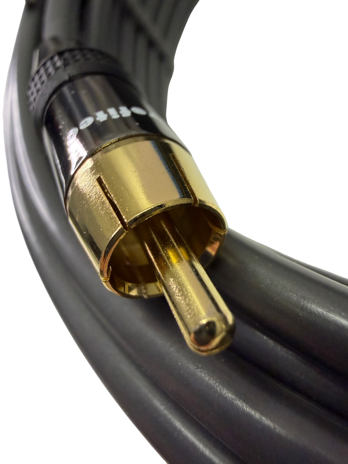 High End Cinch Kabel 15m – RCA Audio Kabel, vergoldete Stecker, OFC, ProfiTec – Bild 4