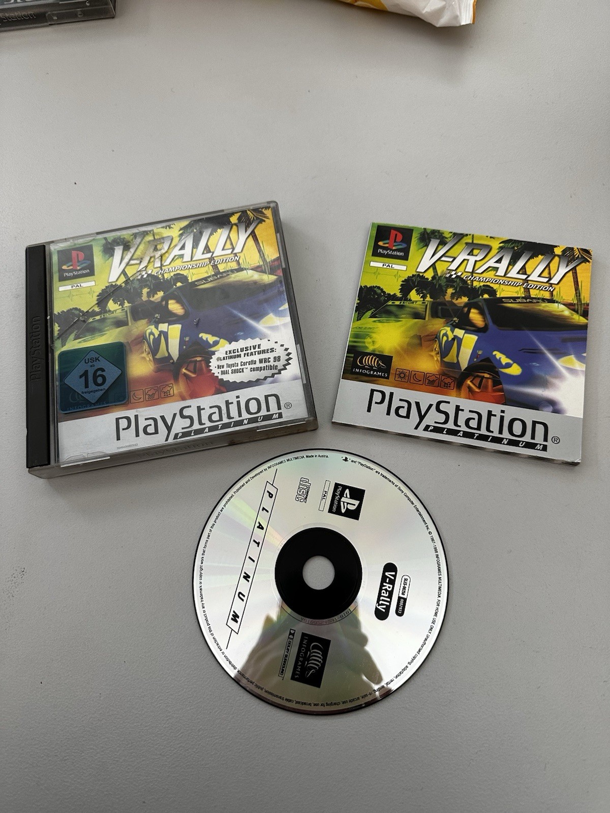 V-Rally: Championship Edition Platinum – PSone – Bild 2