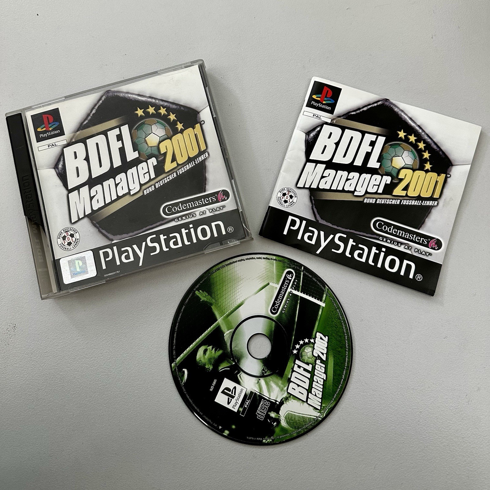 PS1 BDFL Manager 2001 in – PSone – Bild 2