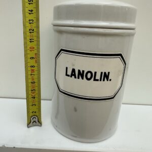 Kleine Porzellan-Apotheken-Dose