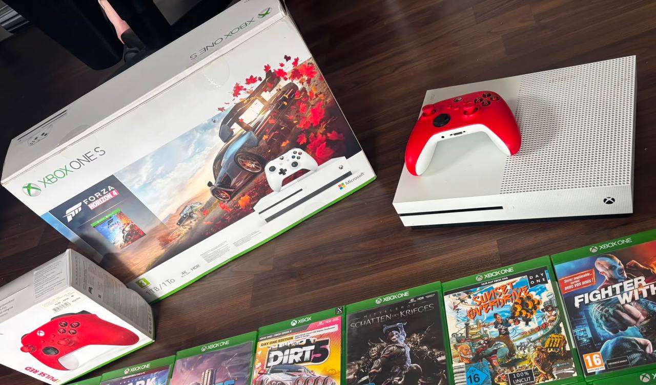 Xbox One S Forza Horizon 4 Bundle und Xbox One Spiele aus unserem Bestand im Adler Kontor