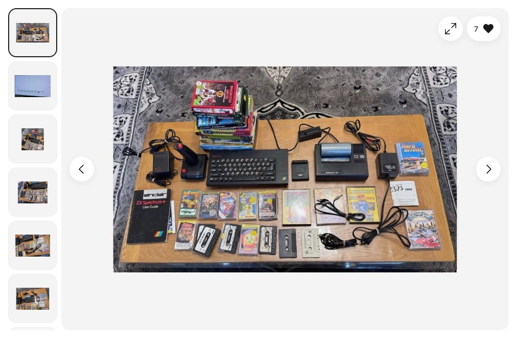 ZX Spectrum+ Komplettpaket mit Spielen und Handbuch – Adler Kontor