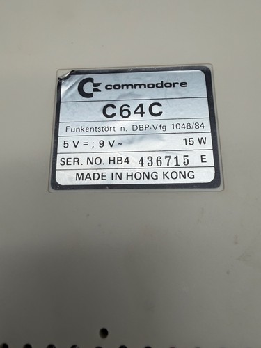 Commodore 64C C64 Computer mit – Heimcomputer – Bild 8