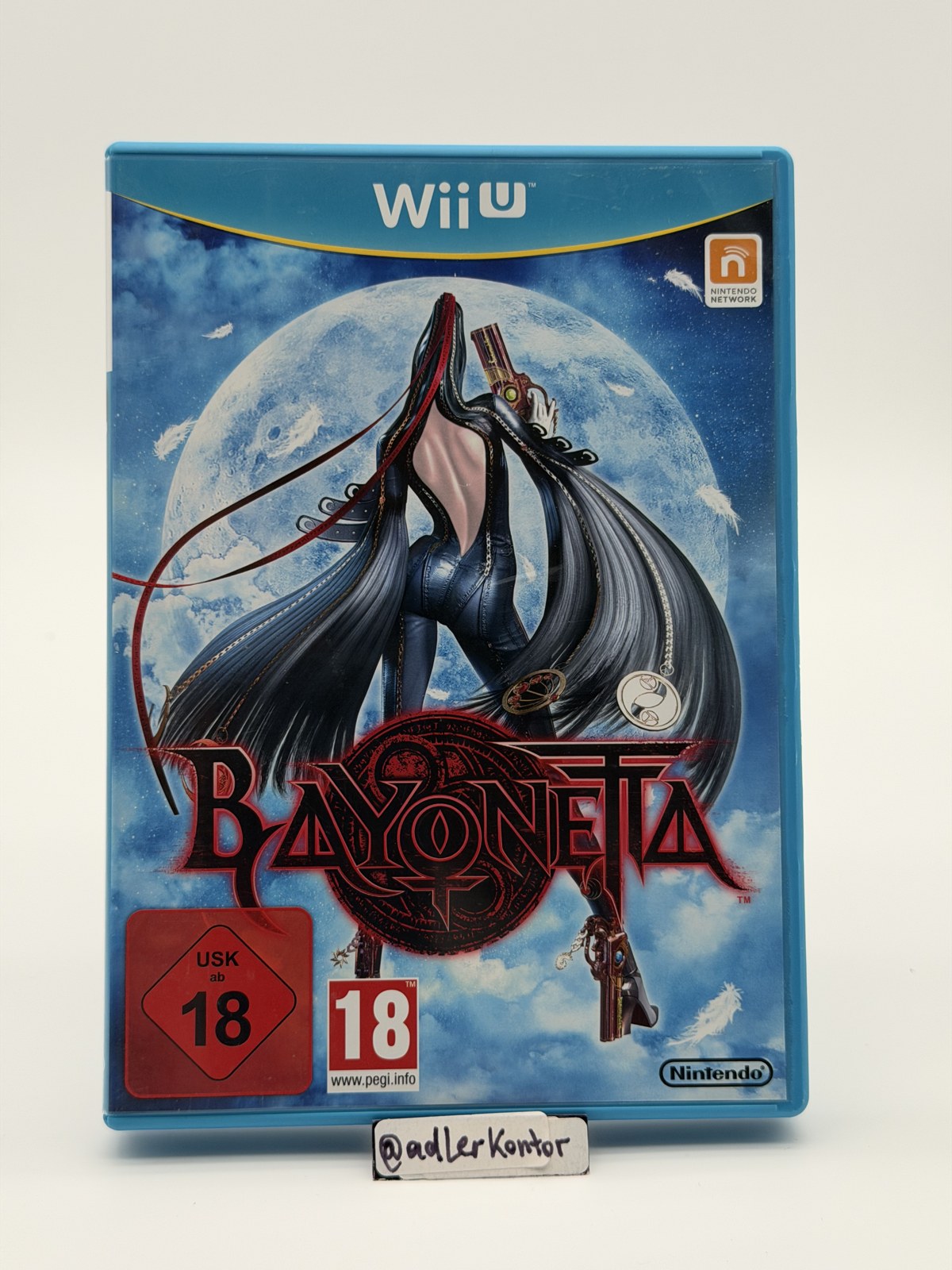 Bayonetta Nintendo Wii U PAL Deutsch Platinum USK 18 Bonus Disc