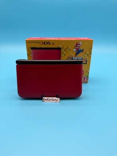 Nintendo 3DS XL Special Edition Rot/Schwarz – mit OVP und SD-Karte