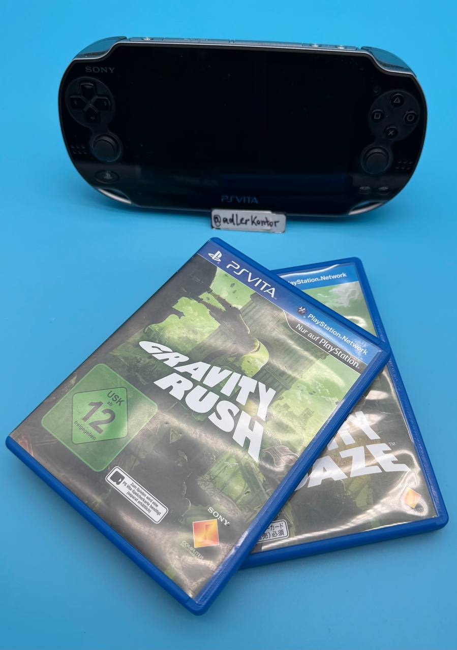 PS Vita mit Gravity Rush und Dark Haze