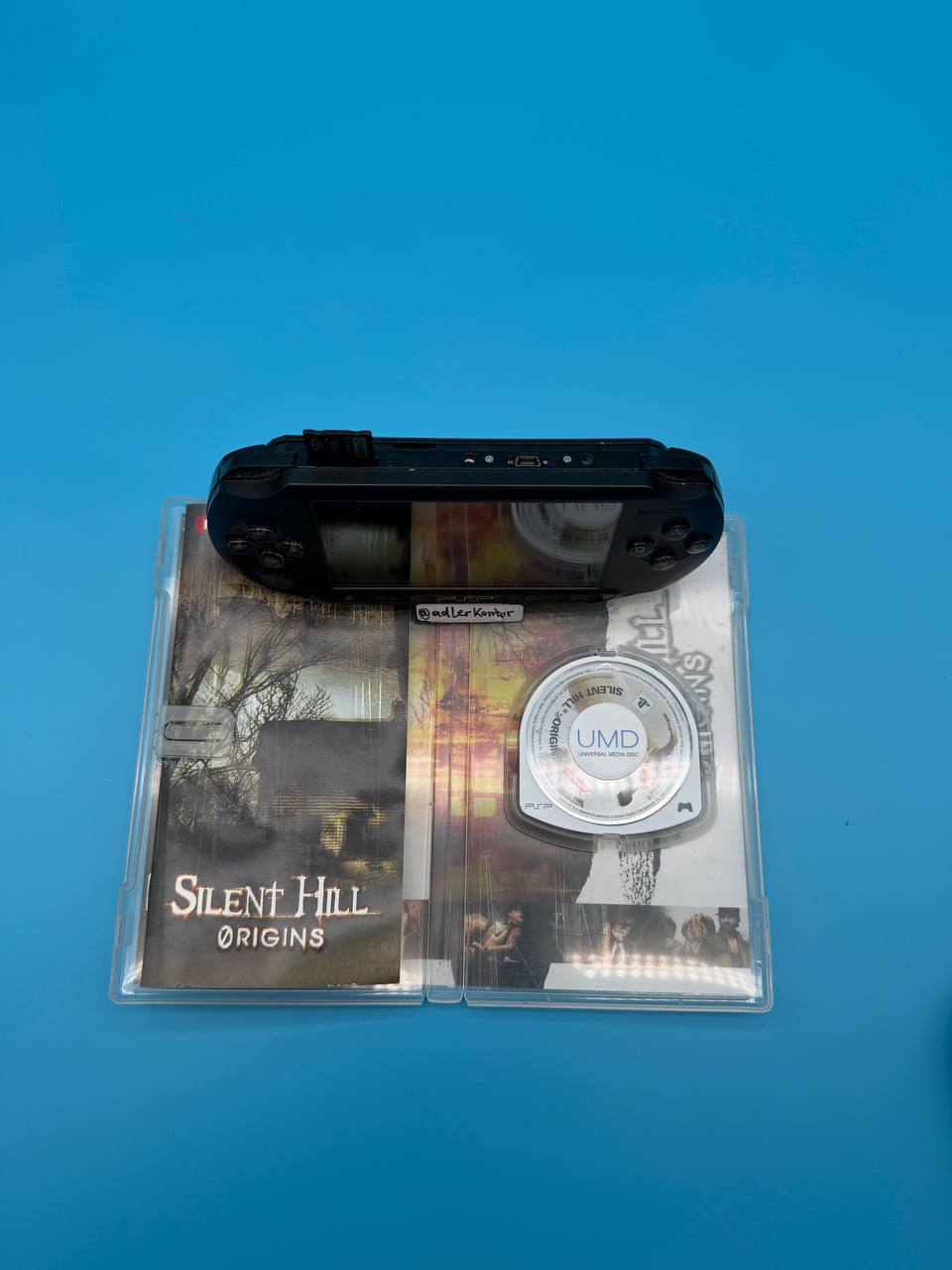 Sony PSP mit Silent Hill Origins UMD Disc